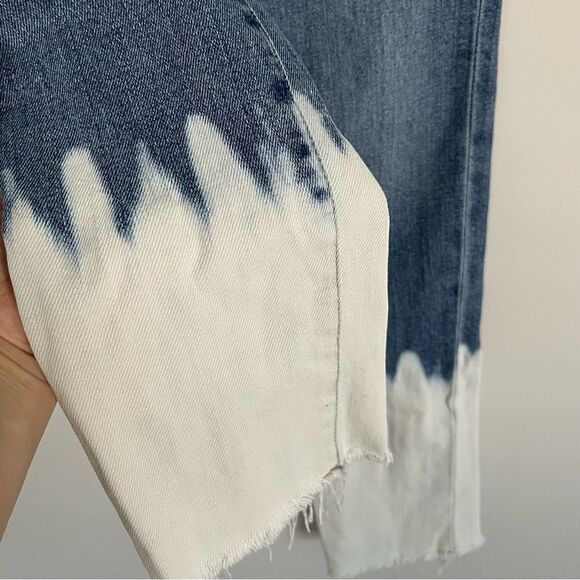 Joe's Jeans Bleach Dipped Icon Mid Rise Skinny Ankle Jeans, Size 24 NWOT - Picture 5 of 11